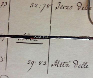 Naočare: Vintage CALVIN KLEIN 356 558 dioptrijski ram. Izuzetan primerak — 8