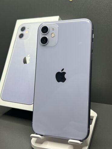 iphone 11 purple: IPhone 11, Б/у, 128 ГБ, Deep Purple, Защитное стекло, Чехол, Коробка, 92 %