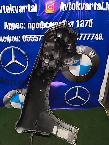 e70: Крыло Переднее левое BMW, 2008 г., Б/у, Оригинал — 2