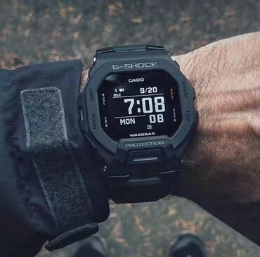 умные чисы: Спортивные часы, Casio (G-Shock), Мужские, Новый