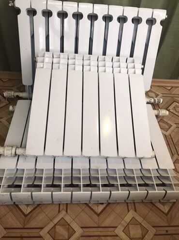 Биметаллические радиаторы: Батареи Белые Биметаллические радиаторы отопления. Эти секционные — 4