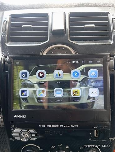 video maqnitafon: Avtomobil audio sistemi – komplekt - Ön panel: Android əsaslı 2DIN — 2