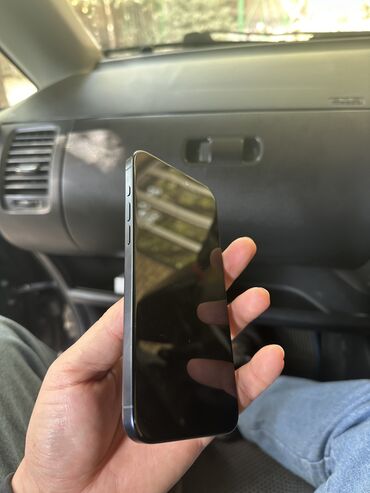 яйцо колонка: IPhone 15 Pro Max, Б/у, 256 ГБ, Blue Titanium, Кабель, 100 %