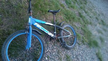сидушка на детский велосипед: Велосипед/4700/синий Минусы: Нужно подкачать колеса Поставить цепь И