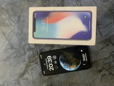 Apple iPhone: IPhone X, 256 GB, Space Gray, Face ID