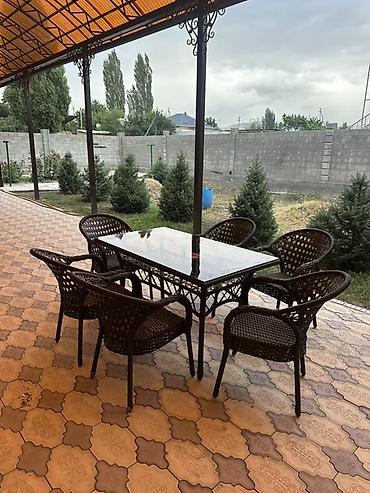 ротанговые столы и стулья: Комплект садовой мебели, Стол, Ротанг — 4
