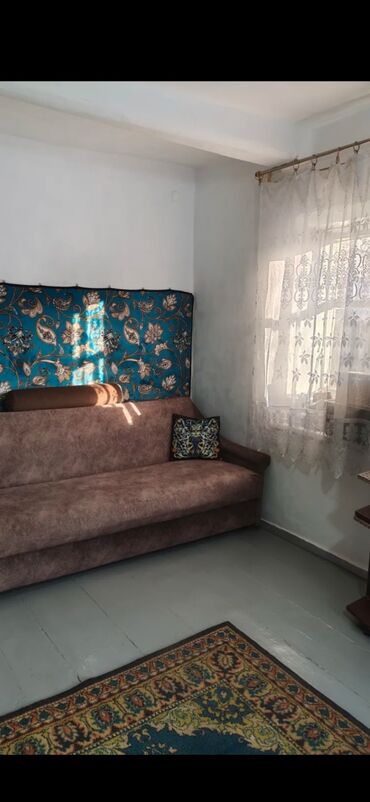 токтоналиева квартира: 45 кв. м, 2 бөлмө, Унаа токтотуучу жай, Сарай, Забор, тосулган