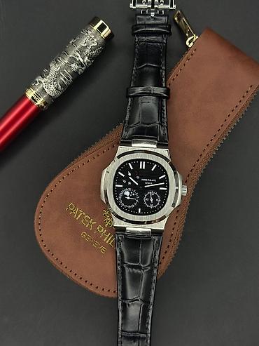 Aksesuarlar: * Brend: Patek Philippe * Model: Nautilus * Növ: Kişi qol saatı * — 1