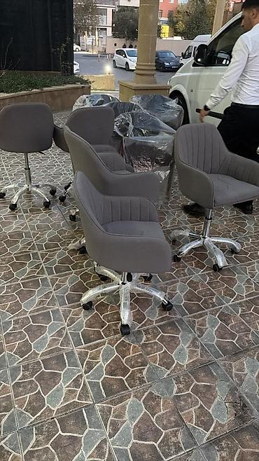 salon dolab: AYNUR 2 💃 SALON KRESLOSU 4 ƏDƏD VAR,,,, *1 ədədi 100 azn* 2 aydı — 1