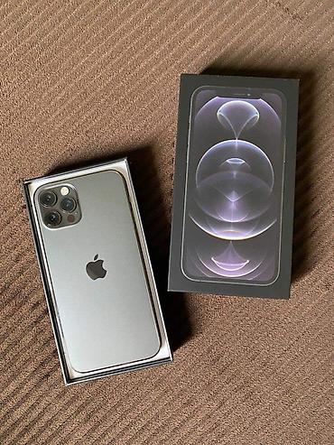 смарт кольцо: IPhone 12 Pro Max, Б/у, 256 ГБ, Черный, Защитное стекло, 82 % — 1