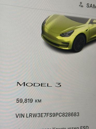 byd han ev: Tesla Model 3: 2023 г., Электромобиль, Седан — 9