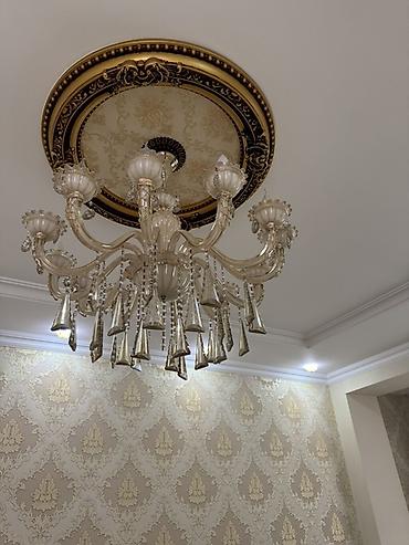 barez gips: Çılçıraq, 8 lampa — 1