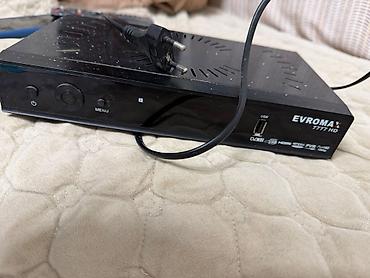 tv təmiri: EVROMAX T777 HD rəqəmsal TV tuner / ресивер. Qurğunun üzərində — 1