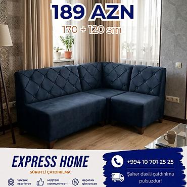 Divanlar: Künc divan, Yeni, Açılan, Bazalı, Parça, Şəhərdaxili pulsuz çatdırılma — 1