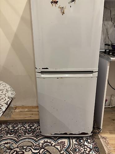 Soyuducular: İşlənmiş 2 qapılı Hotpoint Ariston Soyuducu Satılır, rəng - Ağ — 3