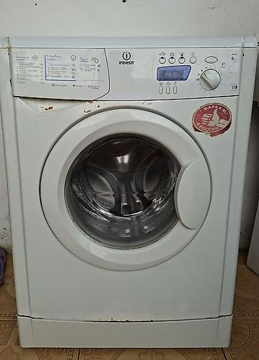 indesit paltaryuyan istifadesi: Paltaryuyan maşın Indesit, 6 kq, Təmirə ehtiyacı var, Avtomat, Qurutma var, Kredit yoxdur, Ünvandan götürmə — 1