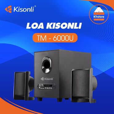 домашние колонки: Kisonli TM-6000U - это компактная и многофункциональная колонка