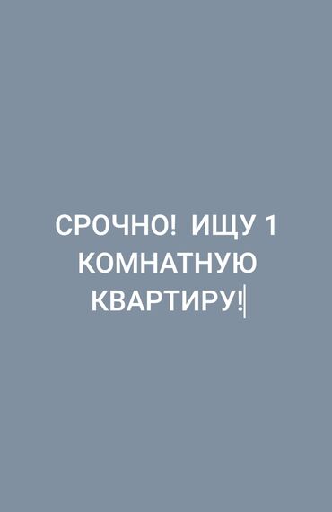 квартира токмок сниму: 1 комната, Собственник, Без подселения, С мебелью полностью