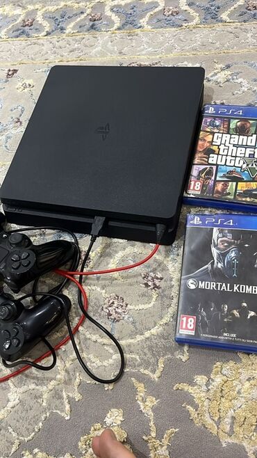 redmi note 8 про цена в бишкеке: Игровая консоль PlayStation 4 Slim в комплекте с двумя беспроводными