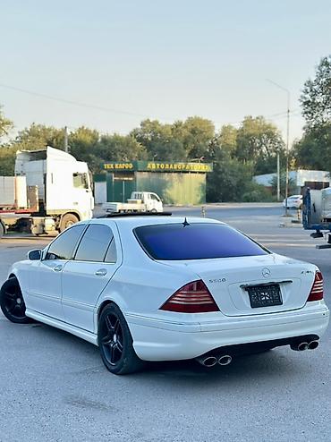range river: Mercedes-Benz S-Class: 2003 г., 5 л, Автомат, Бензин, Седан — 6