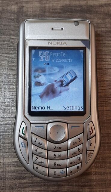 купить кнопочный телефон в баку: Nokia 6630, rəng - Boz, Düyməli