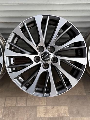 2 gr: Литые Диски R 18 Lexus, Комплект, отверстий - 5, Б/у — 8