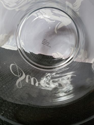 Ostalo posuđe: Bombonijera nova veca,staklena Nemacka. Nova,sve na njoj odsjaj od — 14