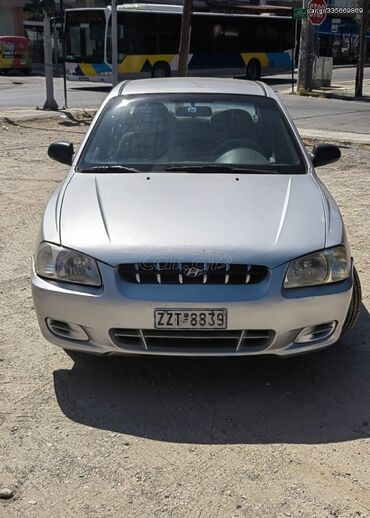 Οχήματα: Hyundai Accent: 1.3 l. | 2001 έ. Κουπέ