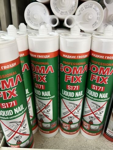 Шпаклевка: Жидкие гвозди Soma Fix S171 – это монтажный акриловый клей