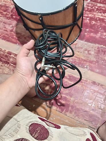 nərd taxta satışı: Elektron qoşulma çıxışı olan nağara (böyük baraban) - Korpus: təbii — 4