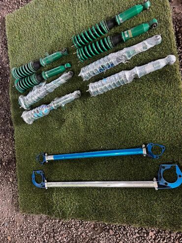 Амортизаторы, пневмобаллоны: Комплект амортизаторов, Комплект пружин амортизатора Toyota 2010 г., Б/у, Оригинал, Япония — 15