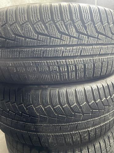 355 50 22 5: Шины 235 / 55 / R 19, Зима, Б/у, Пара, Легковые, Корея, Hankook — 1