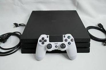 PS4 (Sony Playstation 4): U ponudi je Sony PlayStation 4 Pro konzola (4K podrška). PS4 Pro pruža — 21