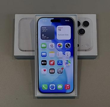 Apple iPhone: IPhone 17 Pro Max, 256 GB, White Titanium, Zəmanət, Simsiz şarj, Face ID — 2