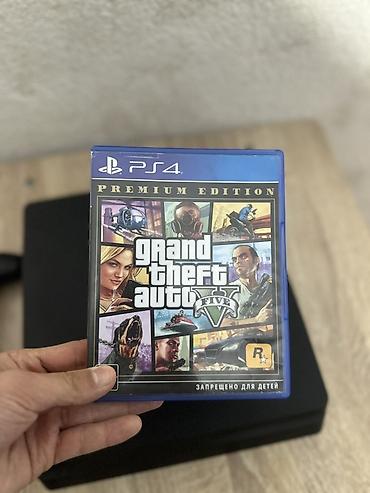 dualshock 4: PlayStation 4 Slim + 2 геймпада + 80 игр + диск гта 5. Не шумит, в — 7