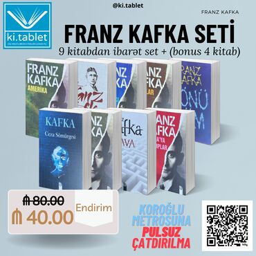 Kitablar, jurnallar, CD, DVD: Bütün kitab setləri və daha ətraflı məlumatlar üçün instagram