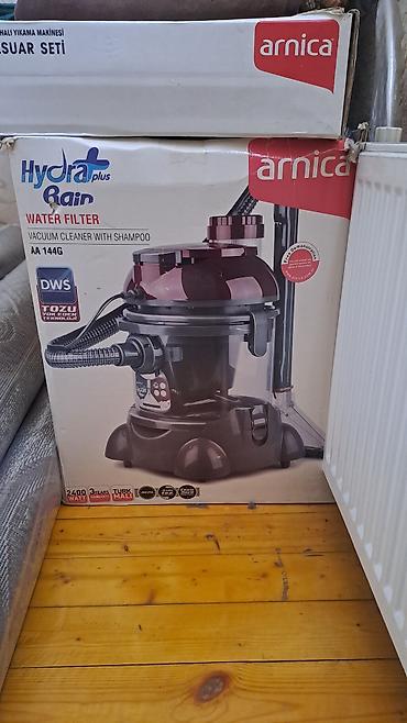 iran peci iwlenmiw: Arnica Hydra Plus Rain AA 144G – su filtri ilə tozsoran və şampunlu — 1