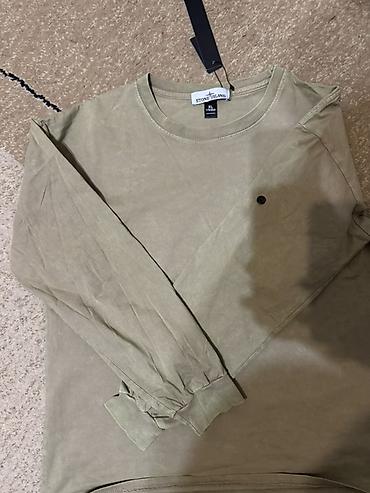 куртка stone island: Лонгслив Stone Island хл по факту Л - Модель: мужской лонгслив с — 3