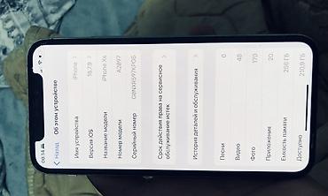 Apple iPhone: IPhone X, 256 ГБ, 72 % — 6