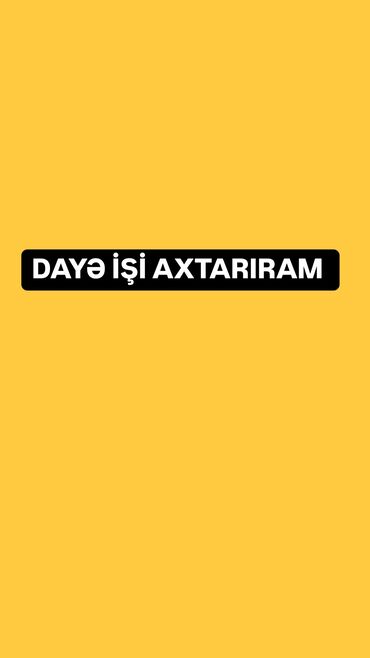 yarım gün ütü işi: Dayə. 52