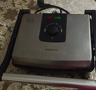 SOKANY elektrik grill-sandviç aparatı - Tənzimlənən temperatur: ön