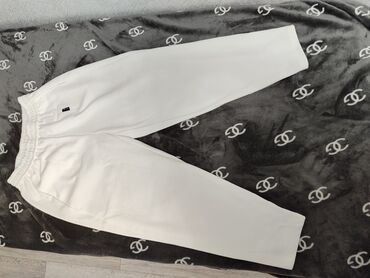 мужские штаны на резинке: Штаны, С карманами, Оверсайз, Осень-весна