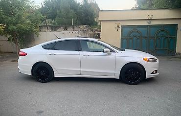 ford focs: Ford Fusion (ağ rəng, sedan kuzov) Mawin amerikadan ozum — 2