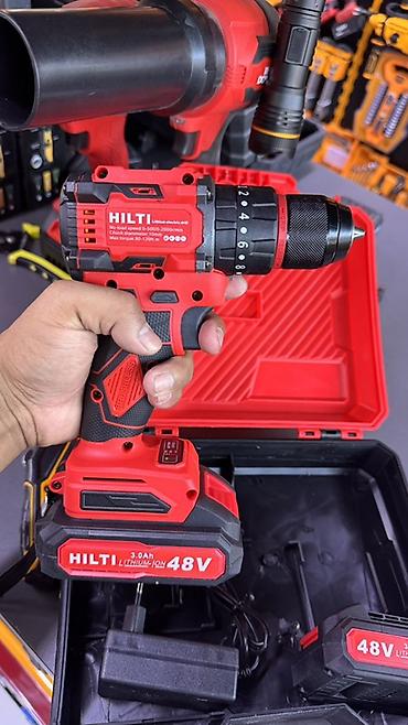 Инструменты: Аккумуляторная дрель-шуруповерт HILTI (бесщеточная) Комплектация: - — 3