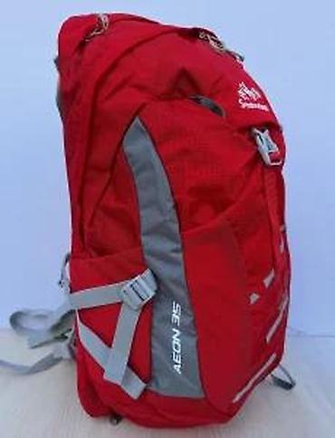 Sportske torbe i rančevi: Planinarski ranac Senterlan AEON 35 – crveni - Zapremina: 35 L — 9
