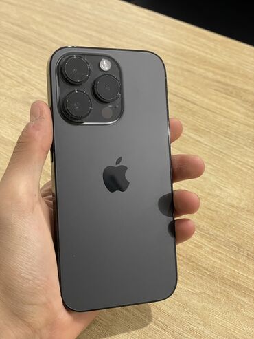 обмен айфон: IPhone 14 Pro, Б/у, 128 ГБ, Jet Black, Защитное стекло, Чехол, Кабель, 88 %