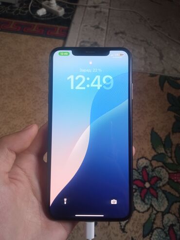 отдам айфон бесплатно: IPhone Xs Max, Б/у, 64 ГБ, Jet Black, 80 %