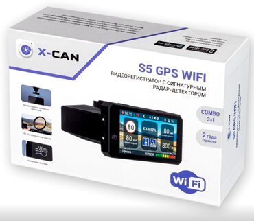 Игрушки: Радар-детектор X-CAN S5 GPS WiFi + видеорегистратор Процессор