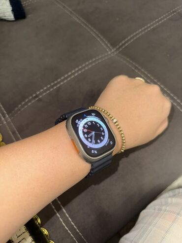 скупка титанов: Смарт‑часы Apple Watch Ultra (титановый корпус) с темно‑синим