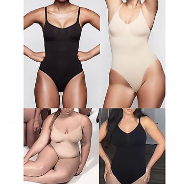 майка утяжка: Боди, Китай, Бесшовная модель, Трикотаж, XS, S, M — 3